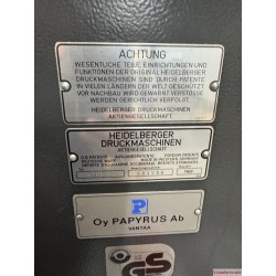 used Heidelberg MO