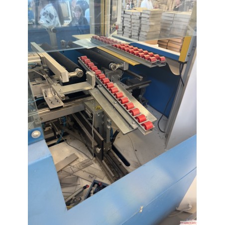2916 used zechini box making machine
