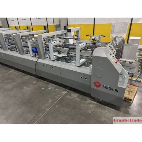 SINOSUN YL-650PC-B Folder Gluer with Motorised Sheet Alignment Folder Gluers SINOSUN
