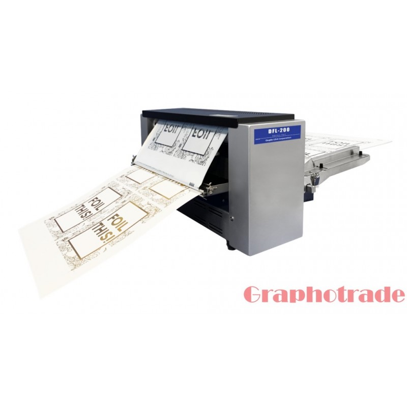 Duplo DFL-200 Xpress – настолно тонерно фолиране